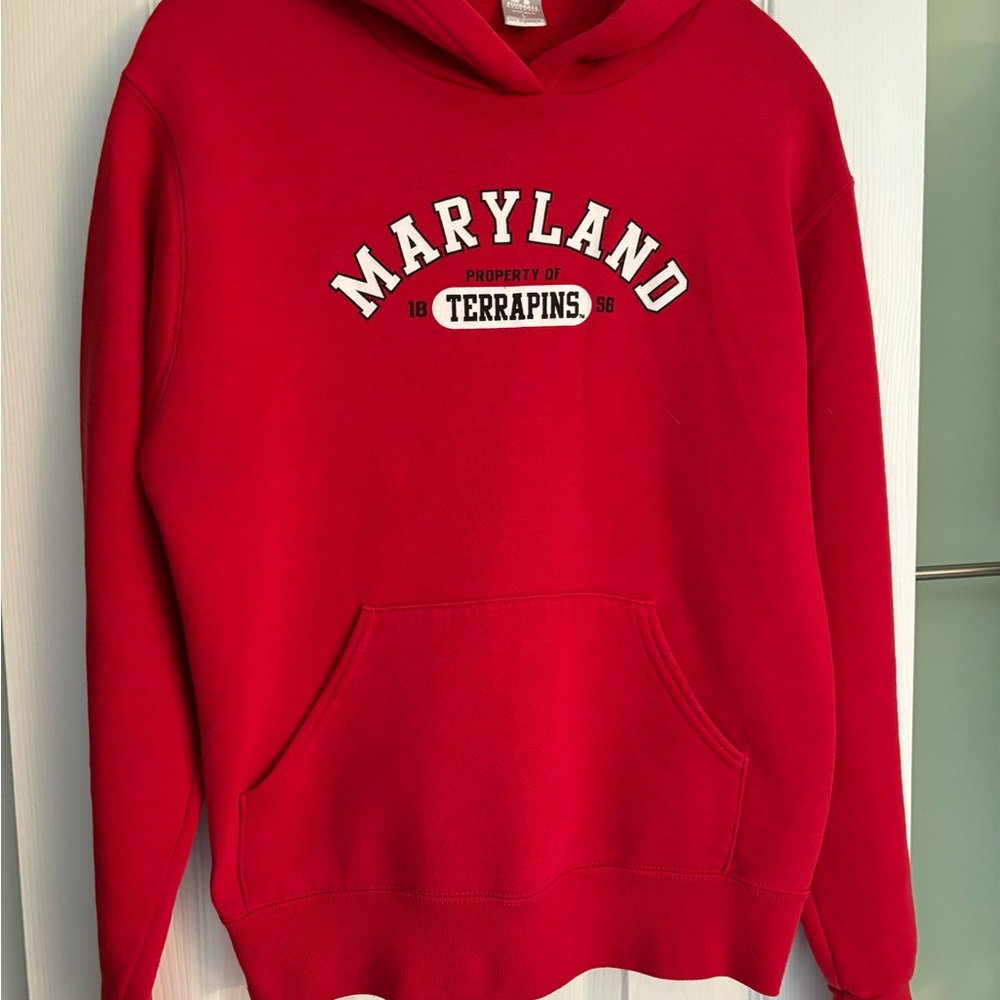 UMD - University of Maryland - Terrapins Red Hoodie